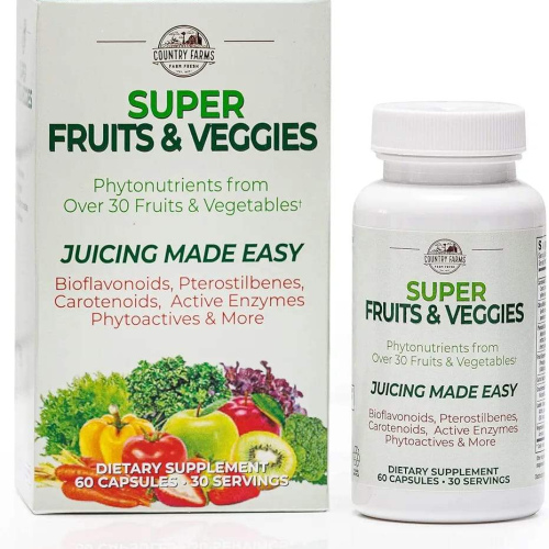 SUPER FRUITS & VEGGIES